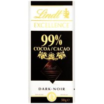 Шоколад темный Lindt Excellence Dark 99% горький 50 г