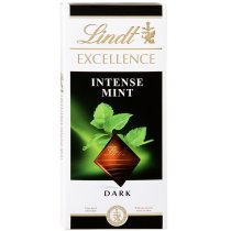 Шоколад темный Lindt Excellence Mint со вкусом мяты 100 г