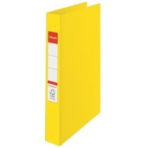 Папка-реєстратор Esselte А4, 2 кільця по 25мм, жовта