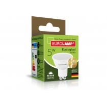 Лампа ЕКО EUROLAMP LED серія  SMD MR16 5W GU10 3000K (200)