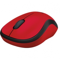 Миша Logitech Wireless Mouse M220 Silent Red