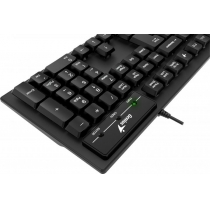 Клавіатура Genius KB-102 USB Black Ukr