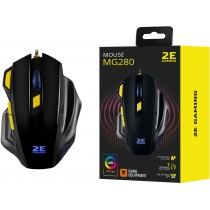 Миша 2E GAMING MG280 LED USB Black