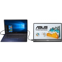 Монітор портативний LCD 15.6" Asus ZenScreen MB16AMT mHDMI, USB-C, MM, IPS, 7800mAh, Touch, Cover