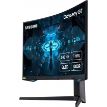 Монітор LCD 27" Samsung Odyssey G7 C27G75TQ 2xHDMI, DP, USB, VA, 2560x1440, 240Hz, 1ms, CURVED