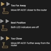 Повторювач Wi-Fi сигналу ASUS RP-AC51 AC750 1xFE LAN ext. ant 2