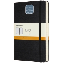 Записник Moleskine Classic Expanded 13 х 21 см / Лінійка Чорний