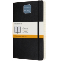 Записник Moleskine Classic Expanded 13 х 21 см / Лінійка Чорний М'який