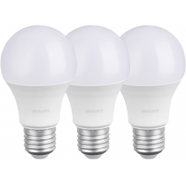 Лампа світлодіодних Philips LEDBulb 9W (900lm) 3000K E27 ,набір 3шт