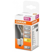 Лампа світлодіодна OSRAM LED P60 5.5W (806Lm) 2700K E27 філамент