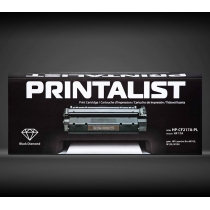 Картридж для HP 17A (CF217A) PRINTALIST 17A  Black HP-CF217A-PL