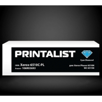 Картридж для Xerox Phaser 6510, 6510N, 6510DN PRINTALIST 106R03693  Cyan Xerox-6510C-PL