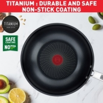 Сковорода ВОК Tefal Intuition, 28см , нержавіюча сталь