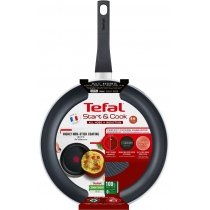 Сковорода Tefal Start&Cook, 26см, алюміній, чорний