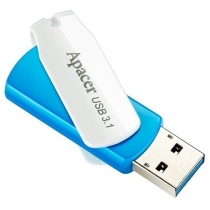 Флеш-пам'ять Apacer AH357 32GB USB (AP32GAH357U-1) Blue/White