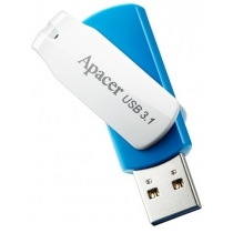 Флеш-пам'ять Apacer AH357 32GB USB (AP32GAH357U-1) Blue/White