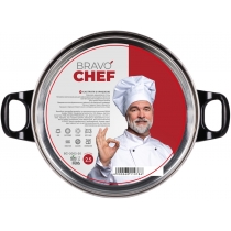 Каструля Bravo Chef 18 см (1.6 л) з бакелітовими ручками