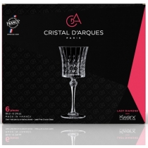 Набір келихів Cristal d'Arques Paris Lady Diamond, 6х190 мл