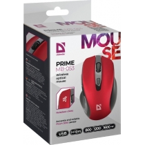 Миша Defender Prime MB-053 Wireless RED (52052)