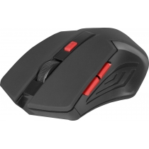 Миша Defender Accura MM-275 Wireless Red (52276)