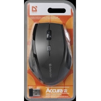 Миша Defender Accura MM-365 Wireless Black (52365)