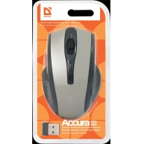 Миша Defender Accura MM-665 Wireless Grey (52666)