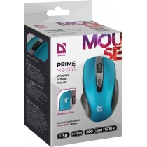 Миша Defender Prime MB-053 Wireless TURQUOISE (52054)