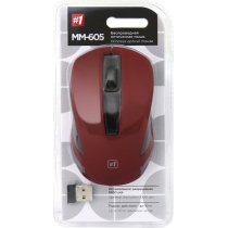 Миша Defender  MM-605 Wireless Red (52605)