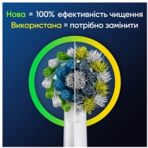 Змінні насадки до електричної зубної щітки ТМ Oral-B Кросс Екшн EB50RX 6 шт