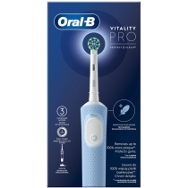 Електрична зубна щітка ТМ Oral-B Vitality Pro D103.413.3 Protect x clean типу 3708 Vapor Blue