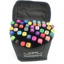 Набір скетч-маркерів двосторонніх, 40 кольорів, на спиртовій основі