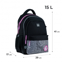 Рюкзак GoPack Education 182 Striped Cat