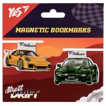 Закладки магнітні Yes "Super Street drift", 2шт