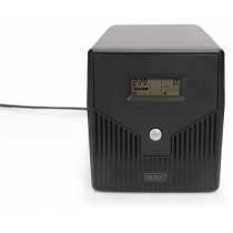 Джерело безперебійного живлення DIGITUS 2000VA/1200W, LCD, RJ45, RS232, USB, 4xSchuko