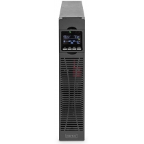 Джерело безперебійного живлення DIGITUS 2000VA/2000W, RTU2, LCD, RJ45, RS232, USB, 8xC13