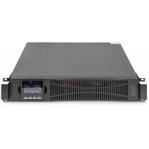 Джерело безперебійного живлення DIGITUS 1500VA/1500W, RTU2, LCD, RJ45, RS232, USB, 8xC13