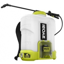 Обприскувач акумуляторний Ryobi RY36BPSA-0 MAX POWER 15л 36В 0.6-2.5л•хв комплект насадок 5.8кг (без