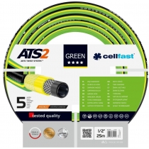 Шланг садовий Cellfast GREEN ATS 1/2" 25м 5 шарів до 30бар -20…+60°C