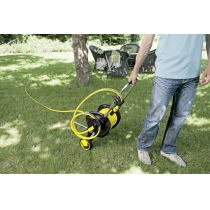 Котушка для шланга Karcher "HT 4.500", складна, регулювання висоти ручки візка, довжина шланга: 1/2"