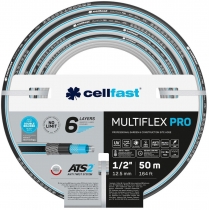 Шланг садовий Cellfast MULTIFLEX PRO 1/2" 50м 6 шарів до 35бар -20…+65°C