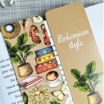 Закладка для книг "MriyTaDiy, модель "Bohemian Style"