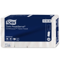 Рушники паперові з безперервною подачею 1 шар Tork PeakServe Universal 410 шт білий  Н5