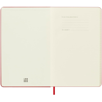 Щотижневик Moleskine 2024-2025, 13 х 21 см / Червоний