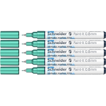 Маркер металік Schneider Paint-It 0,8 мм зелений