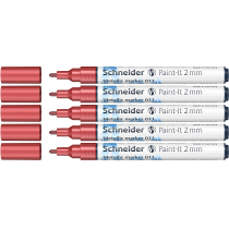Маркер металік Schneider Paint-It 2.0 мм червоний