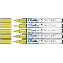 Маркер металік Schneider Paint-It 2.0 мм жовтий