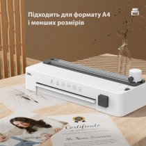 Ламинатор Deli T109, А4, 125мкм (4 в 1)